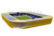 Das Dach der Swissporarena wird zum Solarkraftwerk. (Bild: PD)