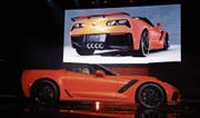 In Los Angeles wird die neuste Corvette ZR1 präsentiert: 765 PS Leistung, 1000 Newtonmeter Drehmoment. (Bild: Chris Carlson/AP)