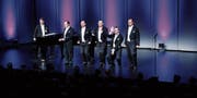 Die Comedian Harmonists aus Berlin begeisterten bei ihrem Auftritt im ausverkauften Casino das Publikum.