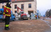 Einsatz wegen ausgelaufenem Diesel. (Bilder Freiwillige Feuerwehr Zug)