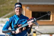 Ivan Joller (Biathlon, 33, Stans) (Bild: Gian Ehrenzeller / Keystone)