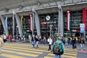 Eingangsportal des Bahnhof Luzern. (Archivbild Neue LZ)