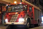 Ein Tanklöschfahrzeug der Freiwilligen Feuerwehr Zug. (Bild: Freiwillige Feuerwehr Zug)