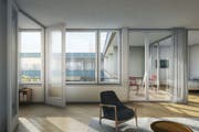 Projekt Girasole: Blick in eine Wohnung. (Bild: Visualisierung PD)