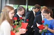 23.6.2012: Maturafeier an der Kantonsschule Obwalden in Sarnen. (Bild: Izedin Arnautovic/Neue OZ)