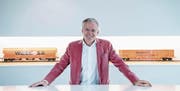 Wachsendes Geschäft: Wascosa-Verwaltungsratspräsident Philipp Müller. (Bild: Nadia Schärli (Luzern, 9.Februar 2018))
