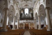 Blick in Richtung Orgel. (Bild: Corinne Glanzmann (16. Februar 2018))