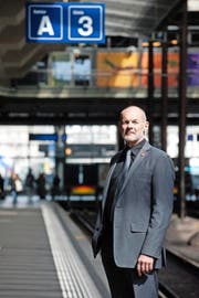Der 55-jährige Renzo Simoni befindet sich mit dem Neat-Projekt auf der Zielgeraden. (Bild Boris Bürgisser)