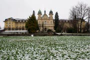 Blick auf das Gebäude der Kantonalen Gerichte (Kantonsgericht, Verwaltungsgericht und Strafgericht). (Bild: Sigi Tischler / Keystone)