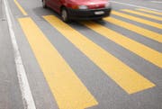 Der Unfall ereignete sich auf einem Fussgängerstreifen. (Symbolbild Neue LZ)