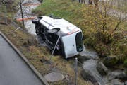 Beim Unfall entstand ein Sachschaden von ca. 19'000 Franken. (Bild: Luzerner Polizei)