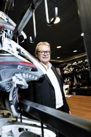 EVZ-Präsident Roland Staerkle macht bei sich auch nach acht Jahren noch keine Abnützungserscheinungen aus. (Bild Werner Schelbert)