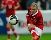Aushängeschild des Schweizer Nationalteams: die Krienserin Lara Dickenmann. (Bild: Keystone)