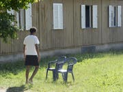 Ein Asylbewerber auf dem Zürcher Juch-Areal. (Bild: Archiv Keystone)