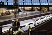 So könnte der Luzerner Durchgangsbahnhof dereinst aussehen: (Bild: Visualisierung: PD)