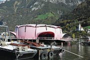 Die Seerose ist zurzeit noch in Flüelen stationiert. (Bild: Urs Hanhart (Flüelen, 24. Oktober 2017))