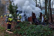 40 Personen der Feuerwehr Stadt Luzern waren im Einsatz (Bild: Feuerwehr Stadt Luzern)