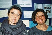 Sofia (l.), Sennerin im Tessin, und Daphne, Bäuerin in Malix: «Wir sind Freundinnen seit Kindertagen. Es gibt nichts, was uns mehr verbindet als die Liebe zur Natur und zu unseren Tieren.» (Bild: PD)