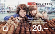 19 Geschenkkarte SBB-Reisemagazin