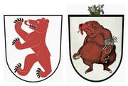 Das Wappen der Gemeinde Cham. (Bild: pd)