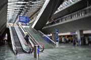 Fünf neue Ladenflächen kommen ins Untergeschoss des Luzerner Bahnhofs. (Archivbild / Neue LZ)