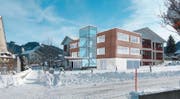 So soll der Erweiterungsbau des Schulhaus Gross aussehen. (Bild: PD)