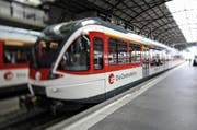 Die Zentralbahn konnte am Mittwochmittag zwischen Luzern und Horw nicht fahren. (Symbolbild) (Bild: Remo Nägeli / Neue LZ)