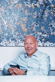 Amag-CEO Morten Hannesbo fühlt sich im Kanton Zug wohl. (Bild: Maria Schmid (Cham, 4. August 2017))