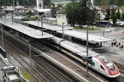 Der Bahnhof in Flüelen hat künftig keine Schalter mehr. (Bild: Elias Bricker / Neue UZ)