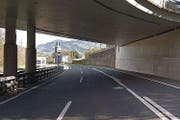 Der Unfall ereignete sich bei der Autobahneinfahrt Goldau Richtung Schwyz. (Bild: Google Maps)