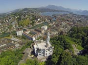 Blick auf die Stadt Luzern. (Bild: René Meier / luzernerzeitung.ch)