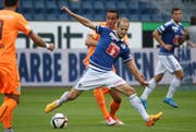 Migjen Basha spielt bis Ende Saison leihweise bei Como in der Serie B. (Bild: Philipp Schmidli)