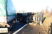 Die Autobahn musste in Richtung Norden für mehrere Stunden gesperrt werden. (Bild: Luzerner Polizei)