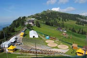 So sah es auf der Rigi 2016 vor dem Fest aus.
