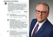 Auszug aus dem Chatverlauf auf Facebook, der mittlerweile gelöscht wurde. (Bild: Screenshot Facebook)