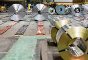 Die kanadische Stahlproduktion wäre stark von US-Strafzöllen betroffen. (Bild: James MacDonald/Bloomberg (Hamilton, 13. Januar 2017))