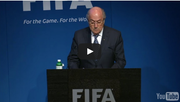 Nach seiner Wiederwahl hat sich Sepp Baltter überraschend für den Rücktritt als Präsident des Weltfussballverbands Fifa entschieden.
