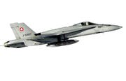 Archivbild: Der F/A-18 fliegt momentan in Emmen. (Bild: Keystone)