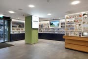 Die Tourist Information im Bahnhof Luzern.