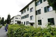 Die 17 Häuser in der Gartenstadt sollen abgerissen werden. (Bild: Werner Schelbert)