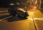 Die Unfallstelle. (Bild Stadtpolizei Luzern)