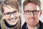 Neue Schulleiter in Emmen: Beatrice Stadler-Birrer aus Emmen und Roman Brügger aus Kriens. (Bild: PD)