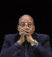Angeschlagener Präsident Jacob Zuma. (Bild: Thuli Dlamini/Getty (Richards Bay, 18. Juli 2017))