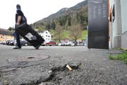 Der Winkelplatz in Altdorf soll besser vor Hochwasser geschützt werden. (Archivbild Neue UZ)