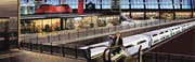 So soll es dereinst im Innern des Luzerner Bahnhofs aussehen, wenn der Durchgangsbahnhof realisiert ist. (Bild: Visualisierung PD)