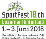 Das Logo des Sportfest18. (Bild: PD)