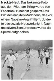 Facebook-Posts: Gesperrte Bilder und Videos. (Bild: LZ)