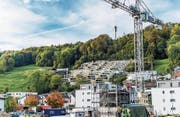 Überbauung von Eigentumswohnungen in Malters. (Bild: Roger Grütter (Malters, 10. Oktober 2017))