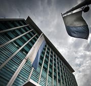 Dunkle Wolken über der Luzerner Polizei. Im Bild das Polizeigebäude an der Kasimir-Pfyffer-Strasse in Luzern. (Bild: Pius Amrein / LZ)