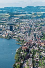 Die Stadt Zug wird dichter werden müssen. (Bild: PD)